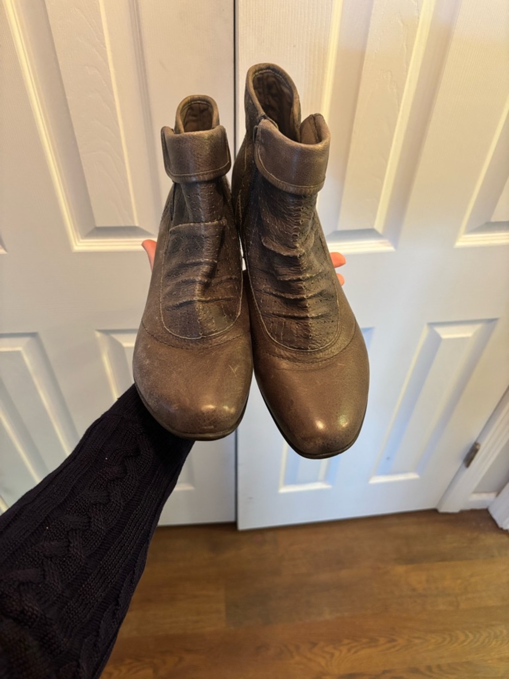 Cobb Hill by New Balance Leather Ankle Booties